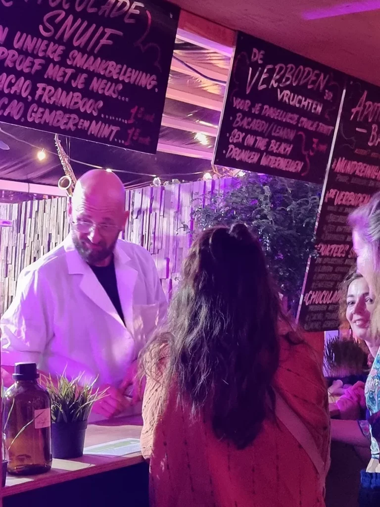 Eric Miete in de Apothekersbar op Lowlands 2023