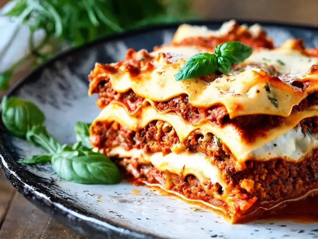 Italiaanse Lasagne Bolognezer